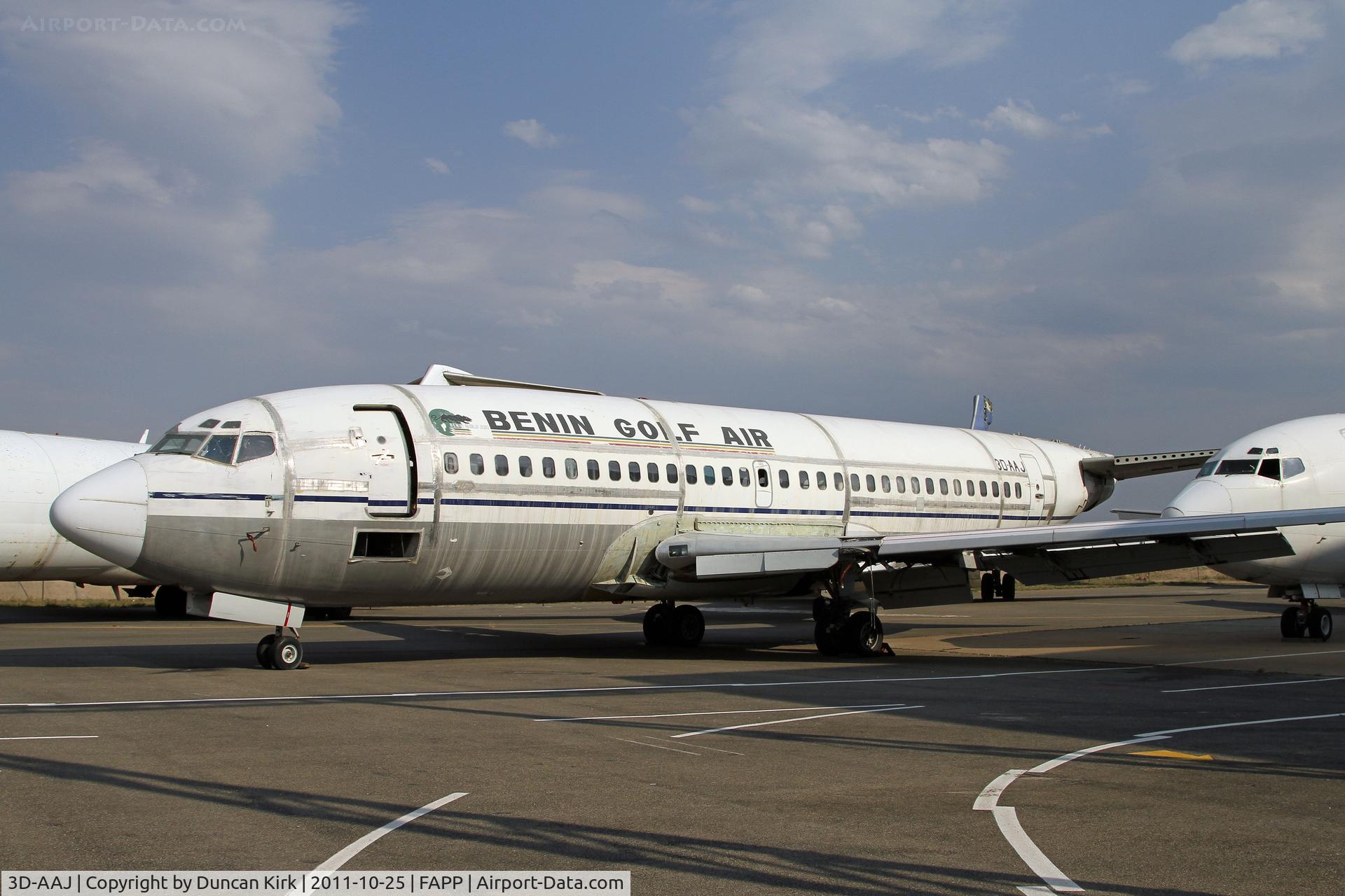 3D-AAJ, 1968 Boeing 737-222 C/N 19075/97, Looking worse for wear at Polokwane International.