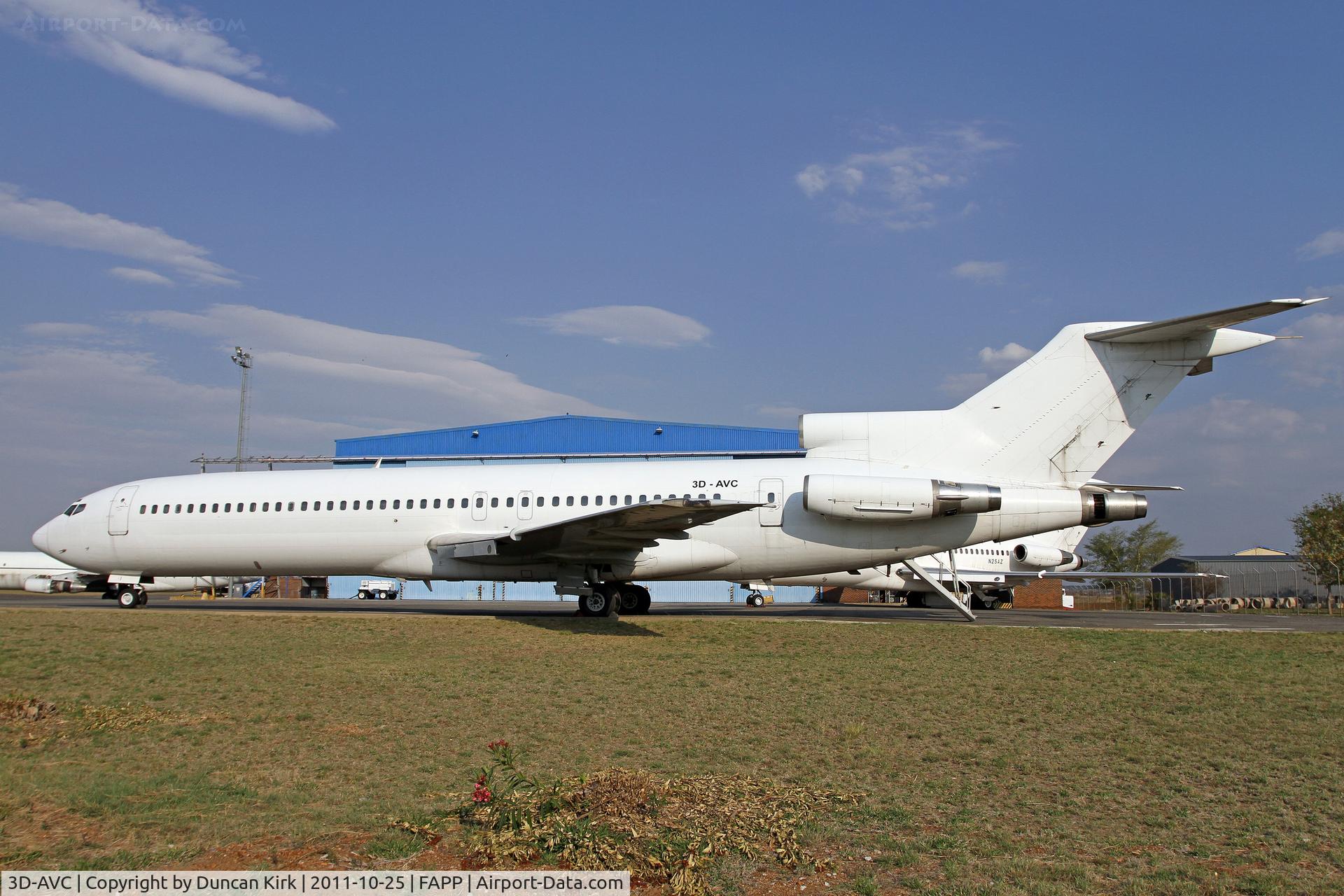 3D-AVC, 1975 Boeing 727-251 C/N 21155, Stored at Polokwane International