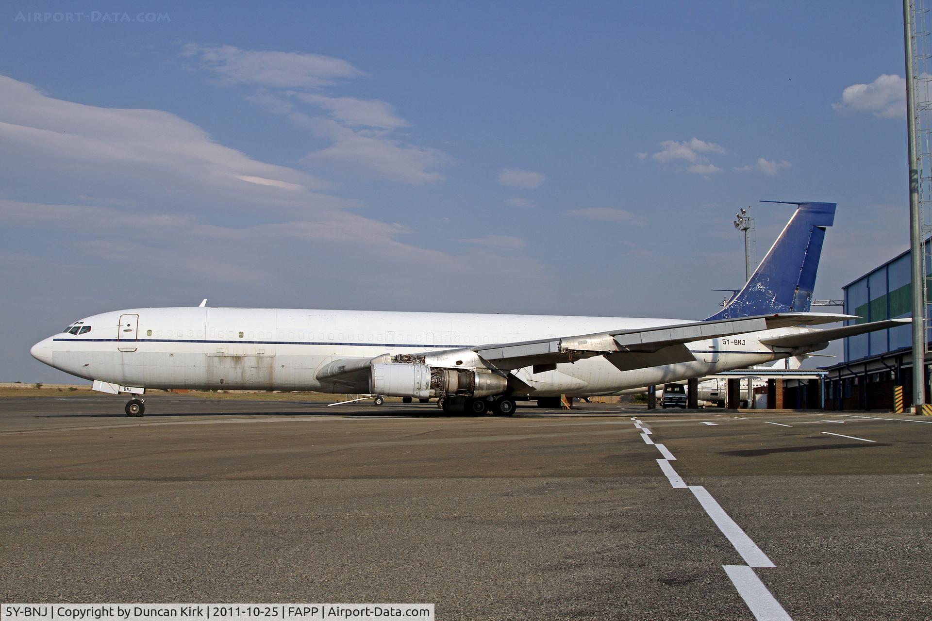 5Y-BNJ, 1967 Boeing 707-336C C/N 19498, Stored at the Polokwane International graveyard