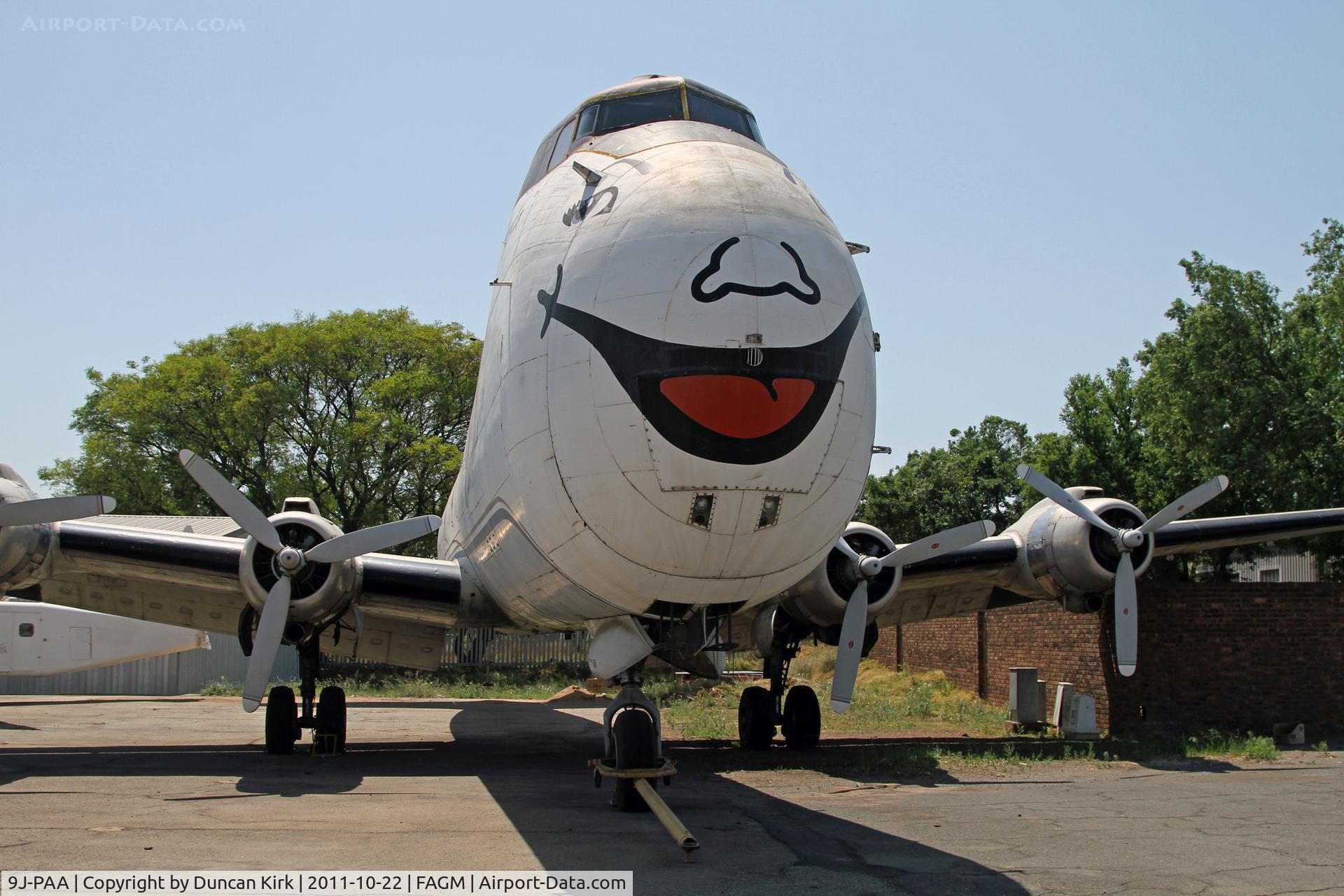 9J-PAA, 1945 Aviation Traders ATL-98 Carvair C/N 27314, Frontal shot of this Phoebus Apollo Carvair