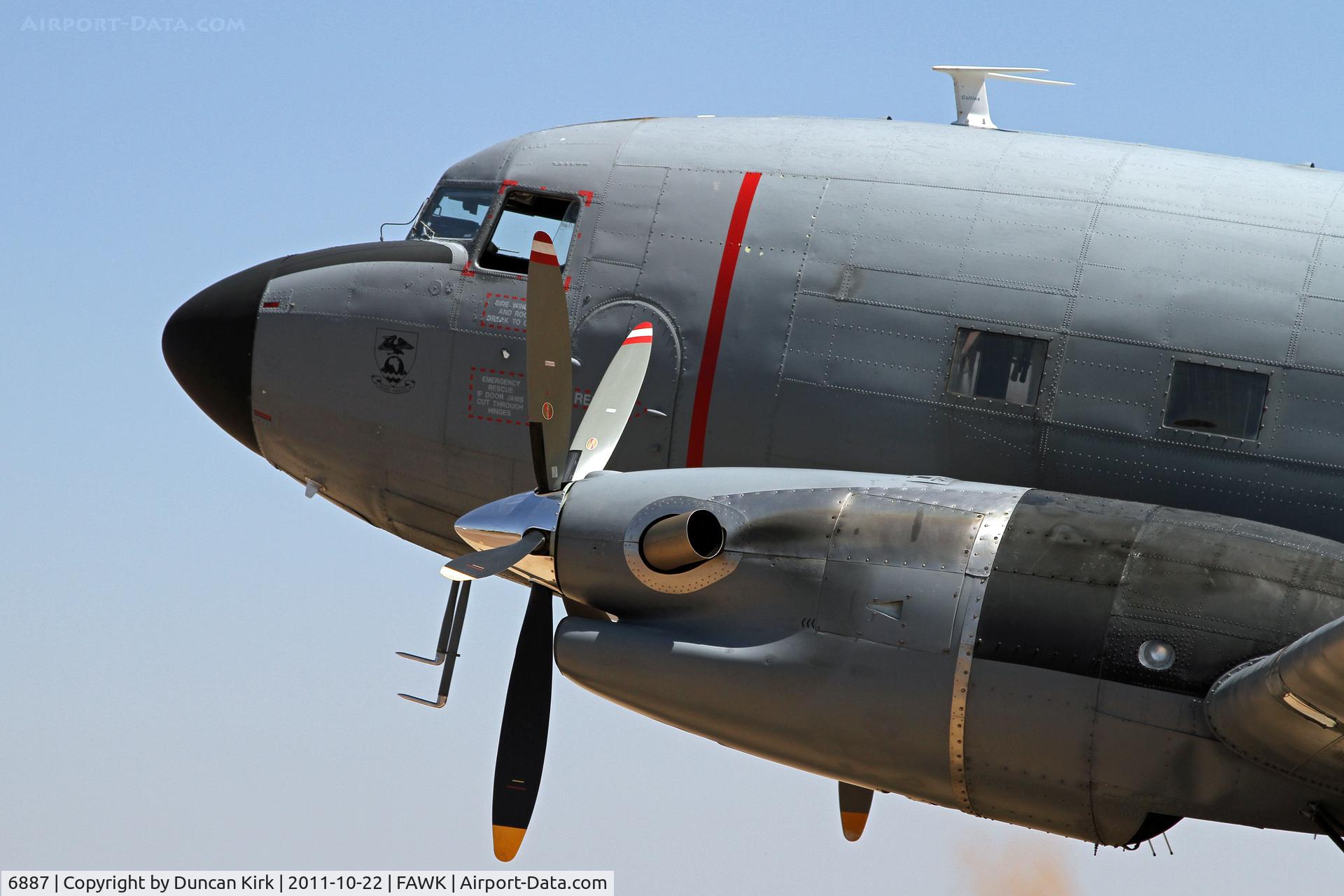 6887, Douglas C-47ATP C/N 12704, Seen at Waterkloof