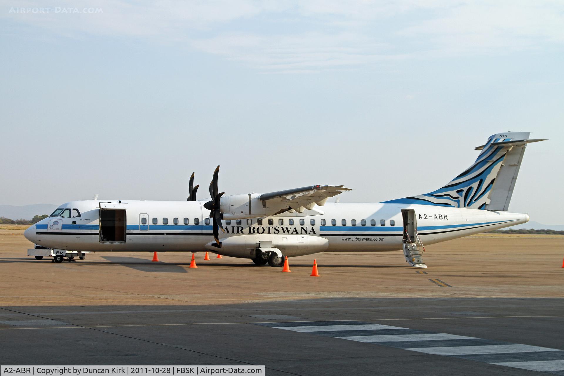 A2-ABR, 2008 ATR 72-212A C/N 786, From the terminal