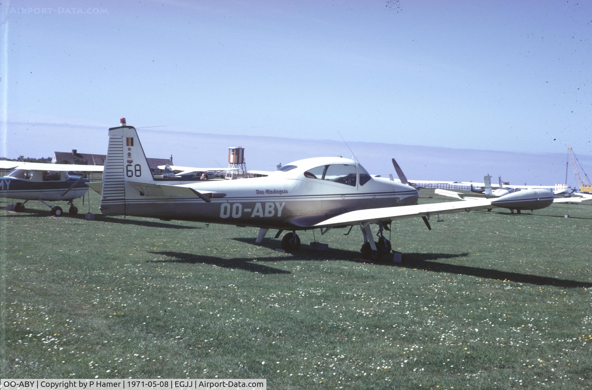 OO-ABY, 1947 North American Navion (NA-145) C/N NAV-4-159, Jersey Air Rally