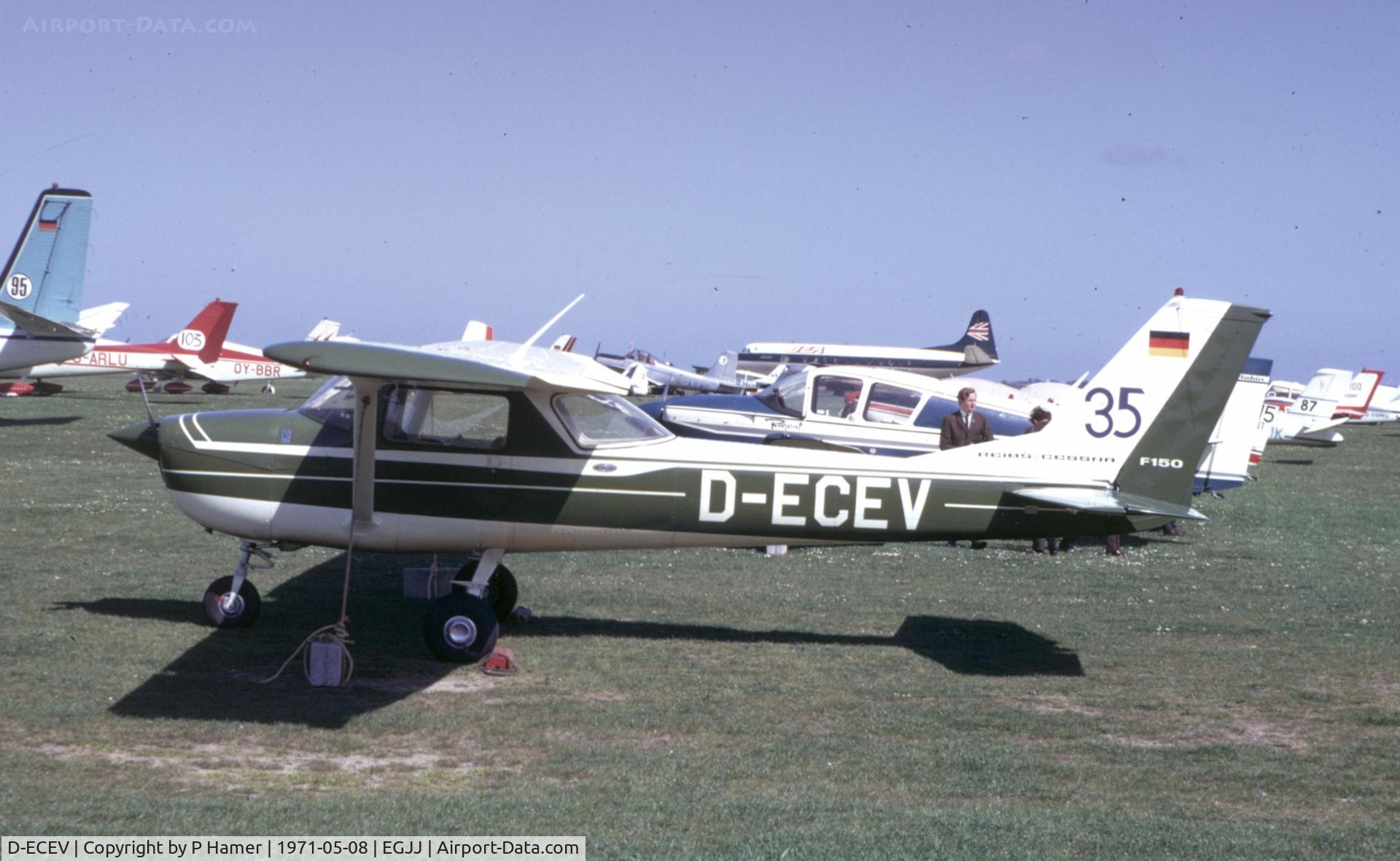 D-ECEV, 1970 Reims F150K C/N 0585, Jersey Air Rally 1971