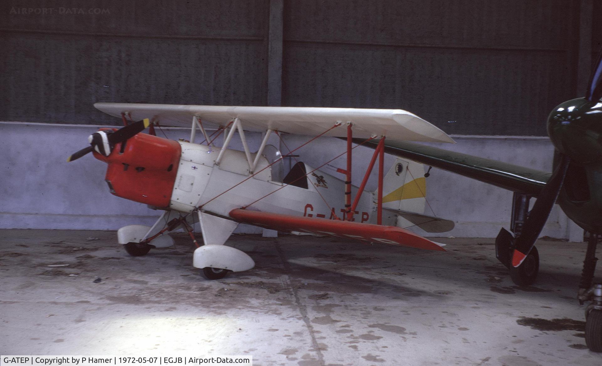 G-ATEP, 1967 EAA Biplane C/N PFA 1301, Guernsey