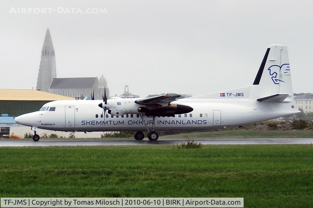 TF-JMS, 1992 Fokker 50 C/N 20244, 
