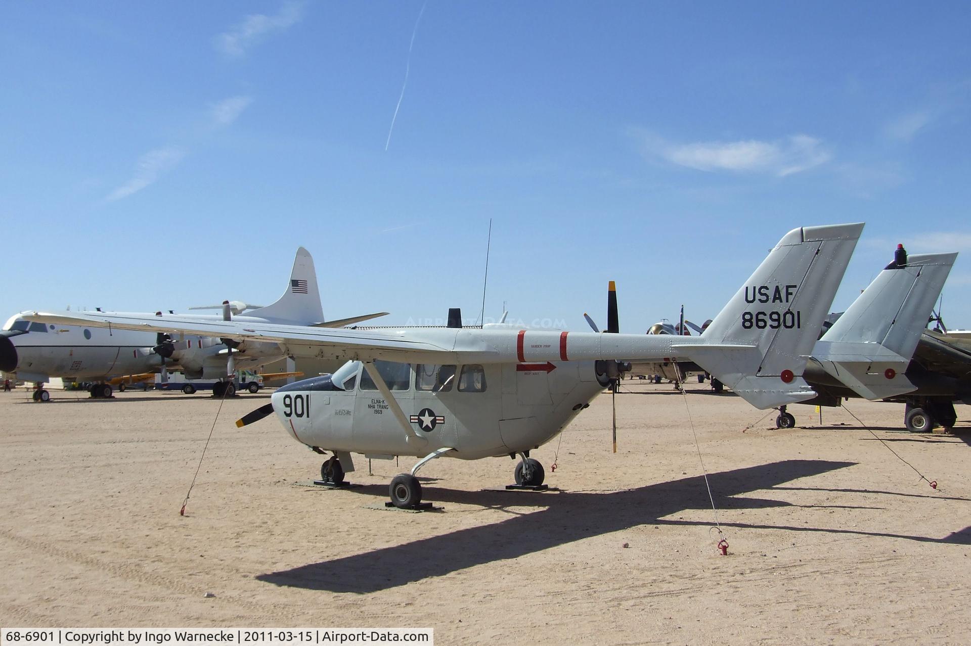 68-6901, Cessna O-2A Super Skymaster Super Skymaster C/N 337M-0190, Cessna O-2A Super Skymaster at the Pima Air & Space Museum, Tucson AZ