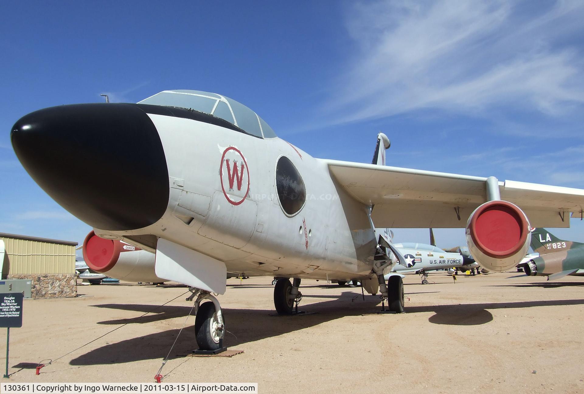 130361, Douglas YEA-3A Skywarrior C/N 9262, Douglas YEA-3A Skywarrior at the Pima Air & Space Museum, Tucson AZ