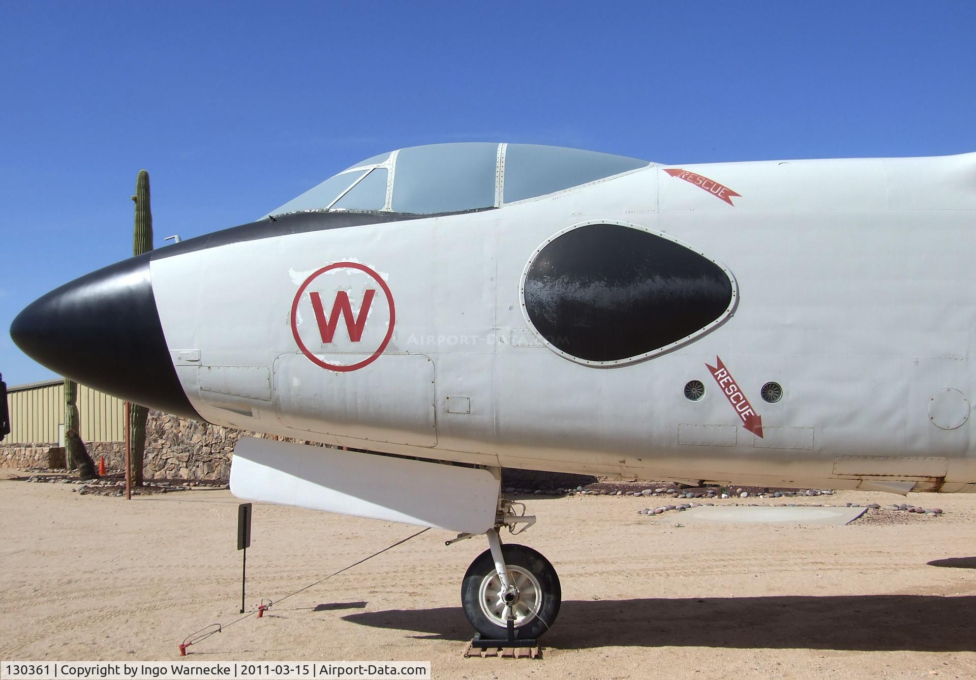 130361, Douglas YEA-3A Skywarrior C/N 9262, Douglas YEA-3A Skywarrior at the Pima Air & Space Museum, Tucson AZ