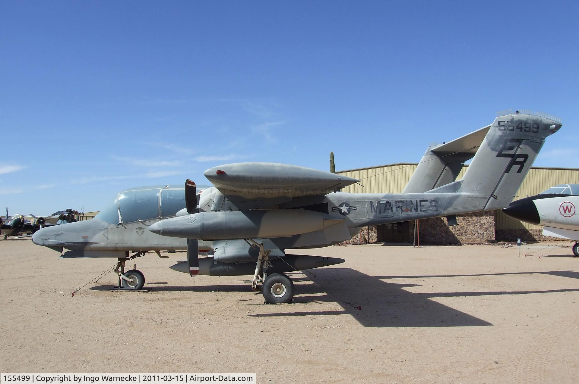 155499, North American Rockwell OV-10D Bronco C/N 305-110, North American OV-10D Bronco at the Pima Air & Space Museum, Tucson AZ