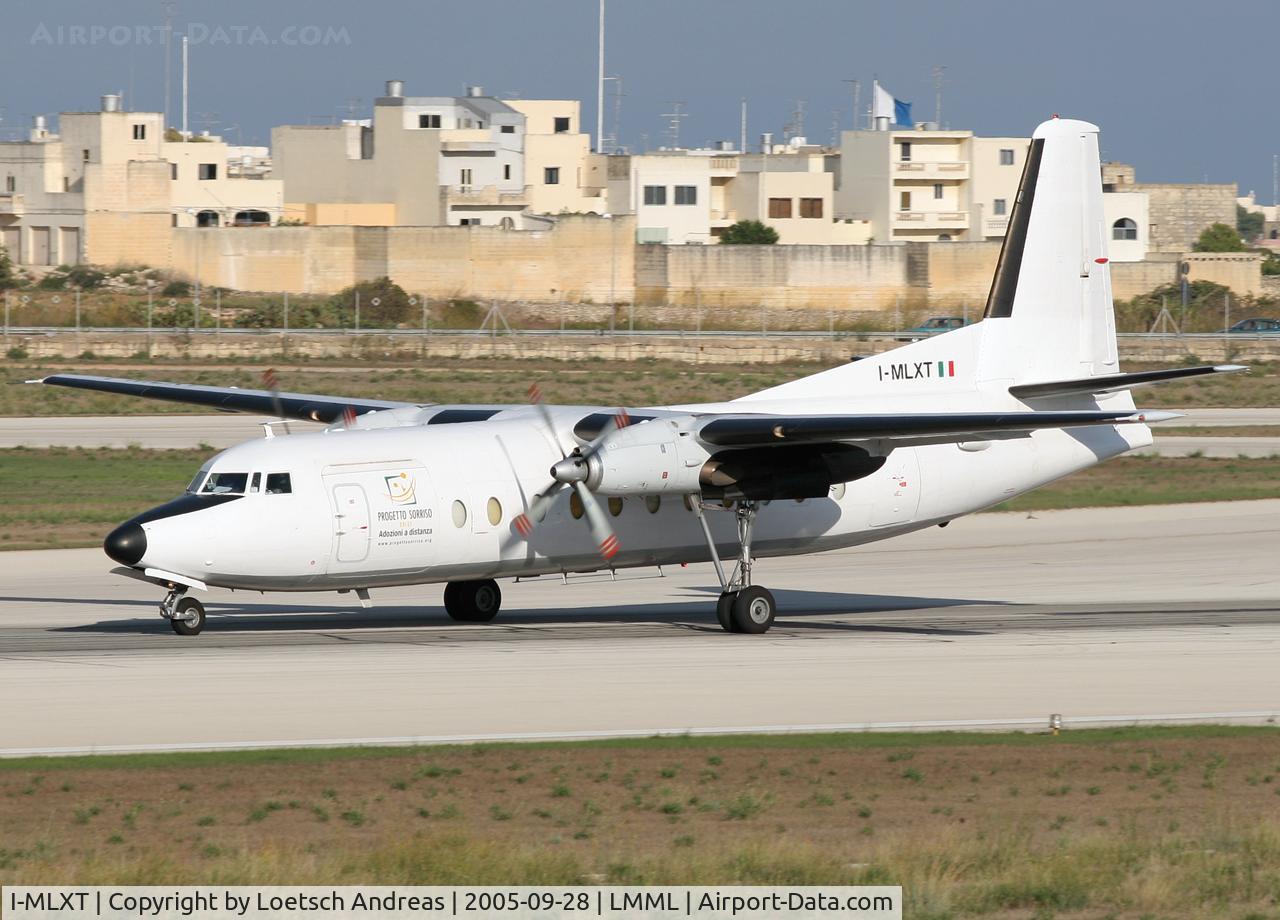 I-MLXT, 1968 Fokker F-27-500 Friendship C/N 10374, Miniliner