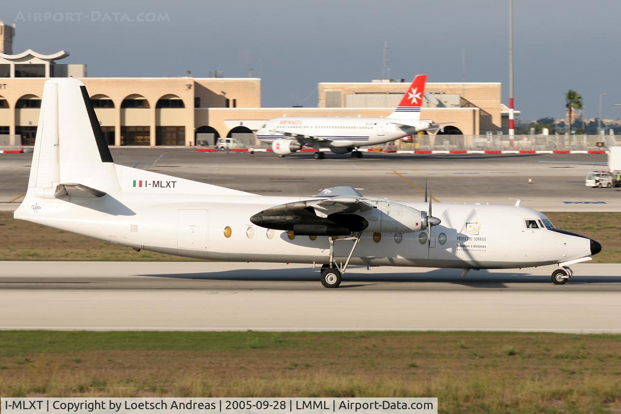 I-MLXT, 1968 Fokker F-27-500 Friendship C/N 10374, Miniliner