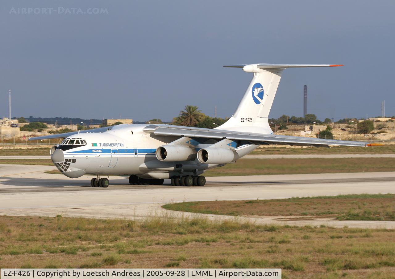 EZ-F426, Ilyushin Il-76TD C/N 1033418609, take off run