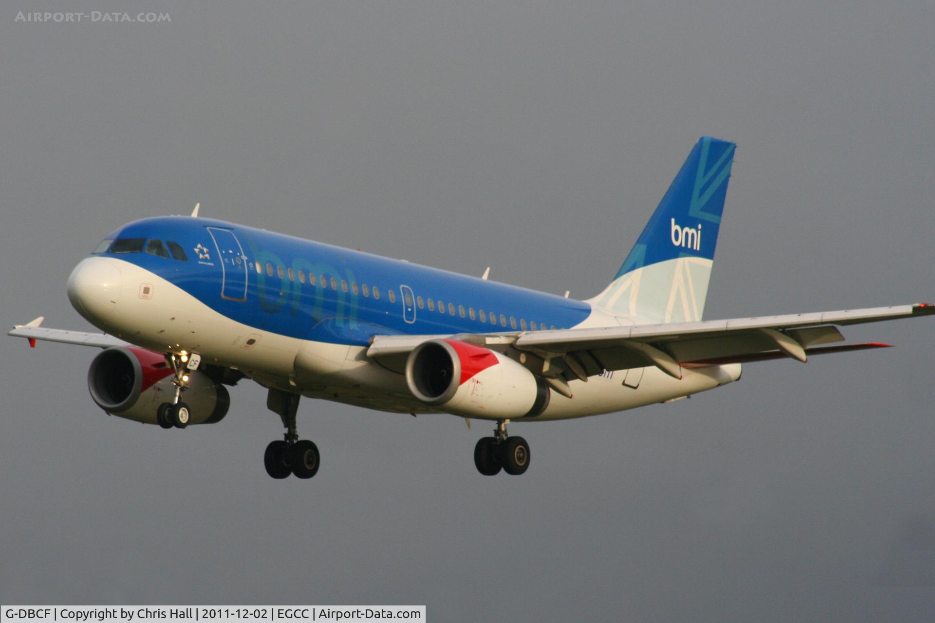 G-DBCF, 2005 Airbus A319-131 C/N 2466, BMI British Midland