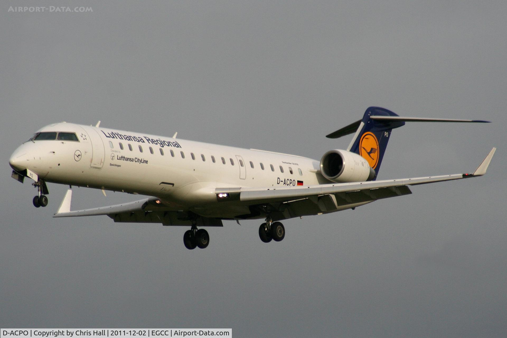 D-ACPO, 2003 Canadair CRJ-701ER (CL-600-2C10) Regional Jet C/N 10085, Lufthansa Regional