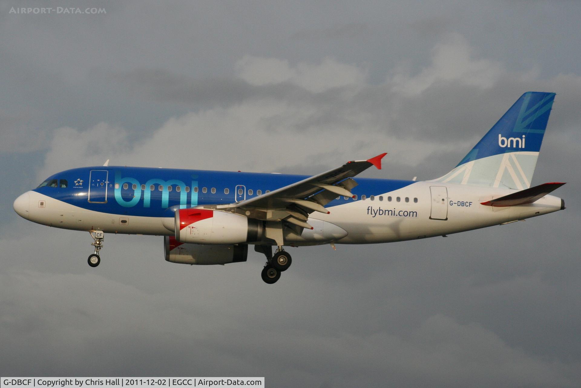 G-DBCF, 2005 Airbus A319-131 C/N 2466, BMI British Midland