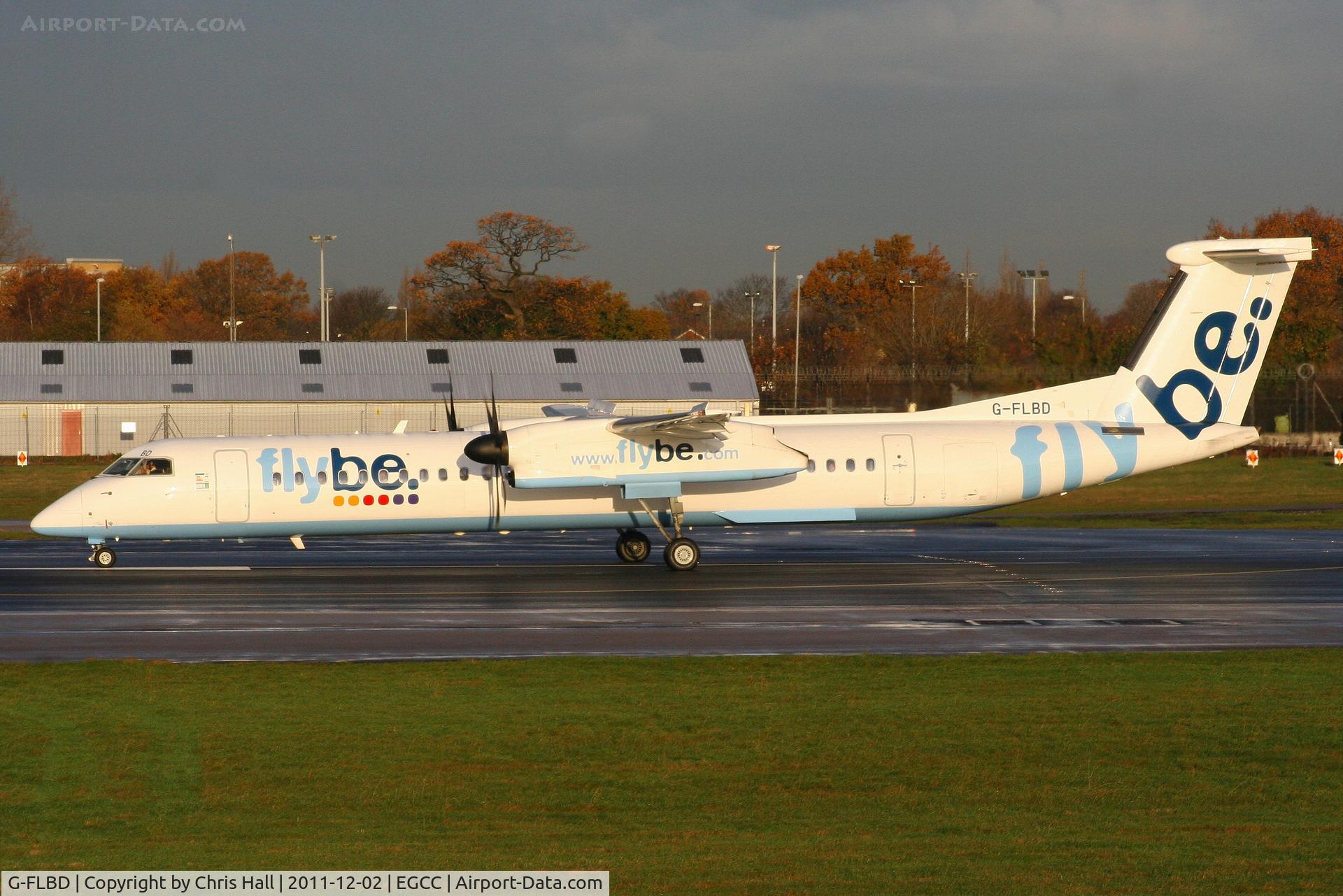 G-FLBD, 2009 De Havilland Canada DHC-8-402Q Dash 8 C/N 4259, flybe
