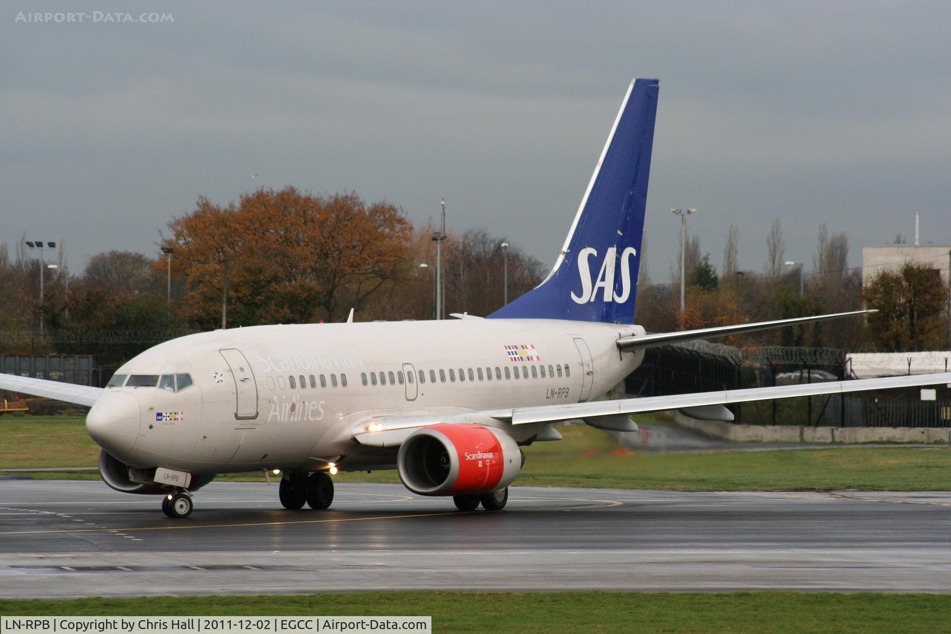 LN-RPB, 1998 Boeing 737-683 C/N 28294, Scandinavian Airlines