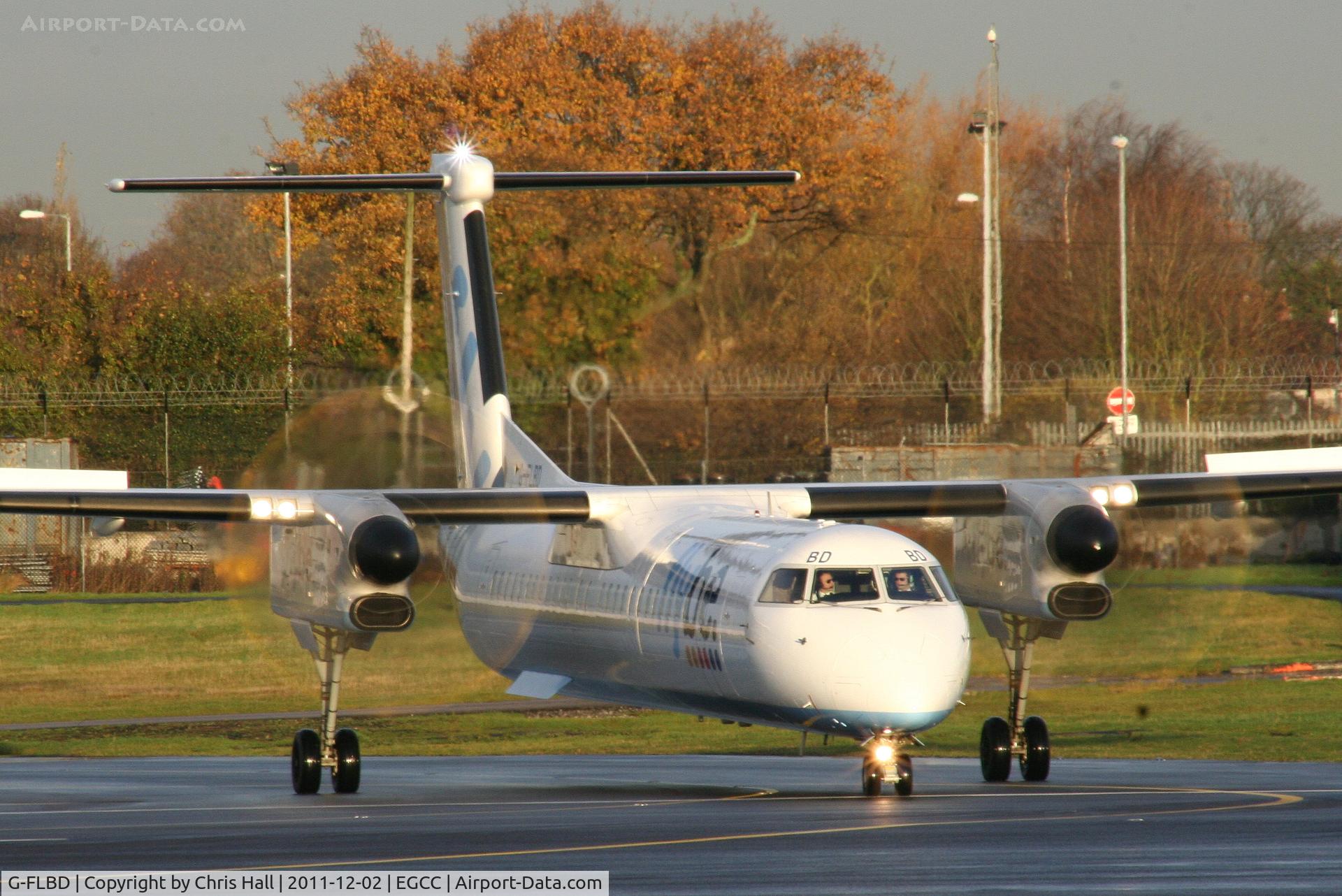 G-FLBD, 2009 De Havilland Canada DHC-8-402Q Dash 8 C/N 4259, flybe