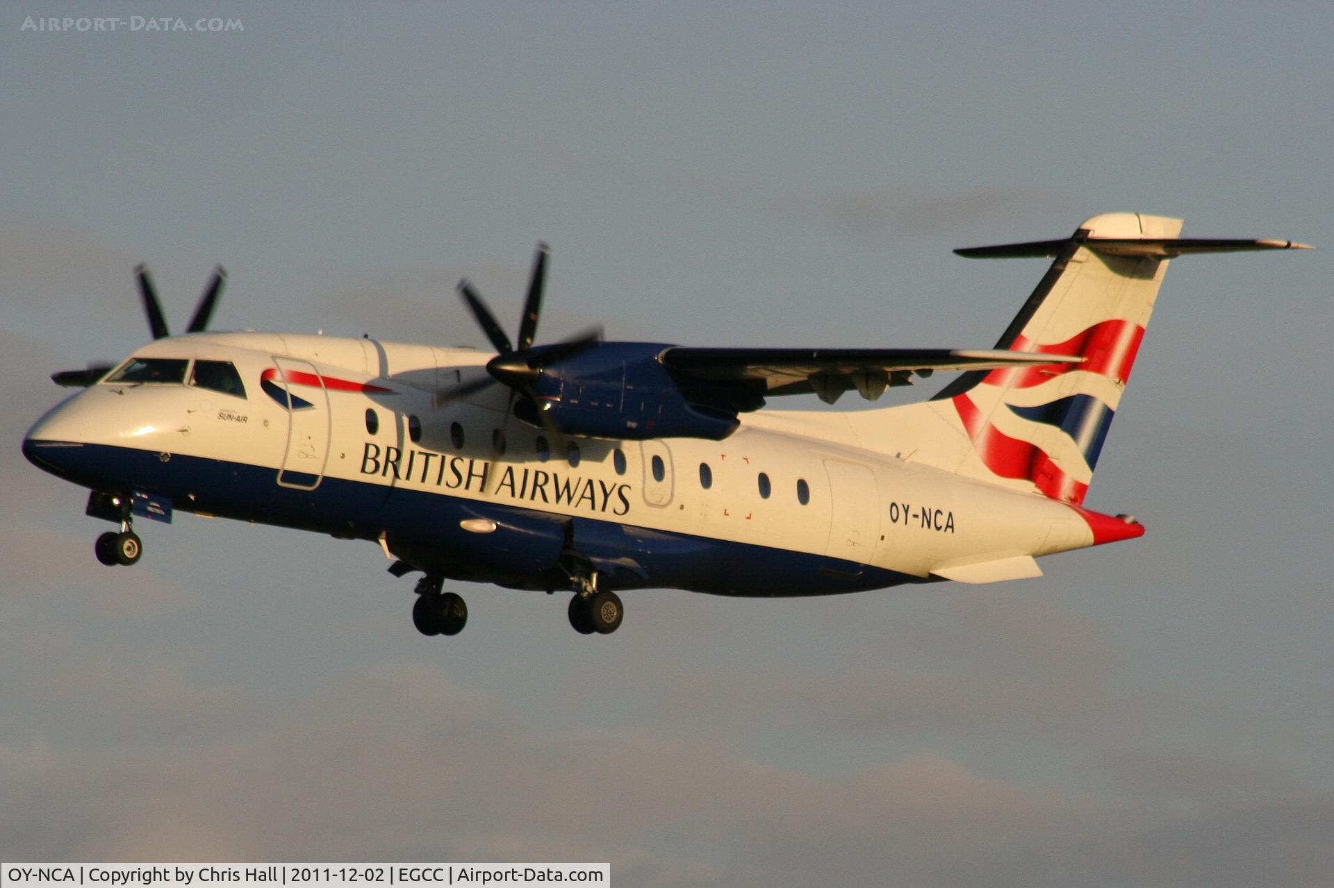OY-NCA, 1995 Dornier 328-100 (C-146A Wolfhound) C/N 3047, British Airways operated by Sun Air of Scandinavia