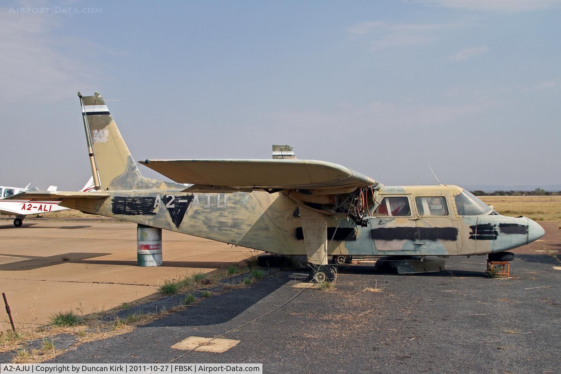 A2-AJU, Britten-Norman BN-2A Defender C/N 792, Former Botswana Defense Force Defender which used to be OA2