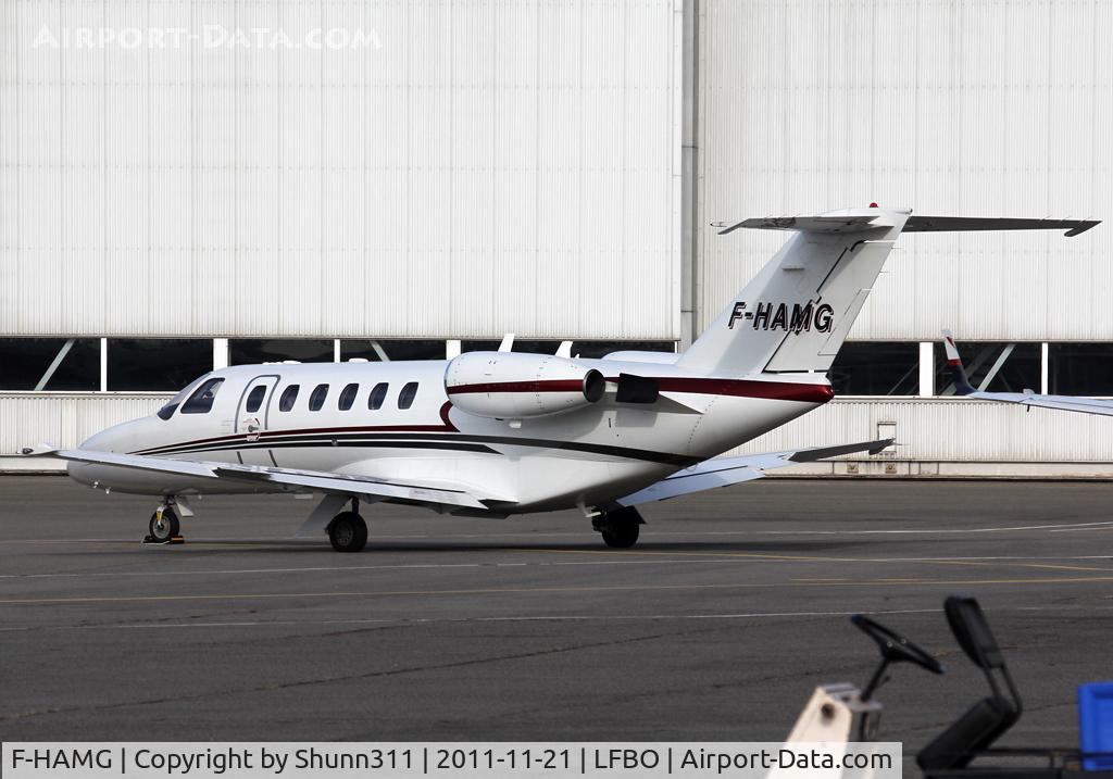 F-HAMG, 2003 Cessna 525A CitationJet CJ2 C/N 525A-0193, Parked at the General Aviation area...