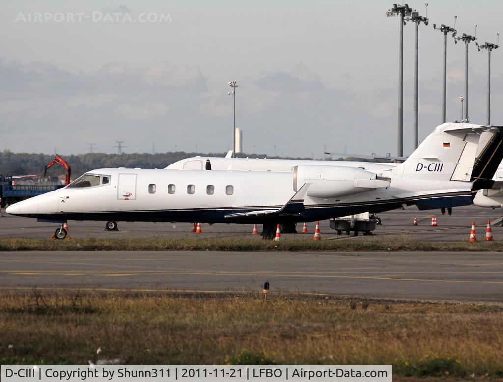 D-CIII, 2000 Learjet 60 C/N 60-179, Parked at the General Aviation area...