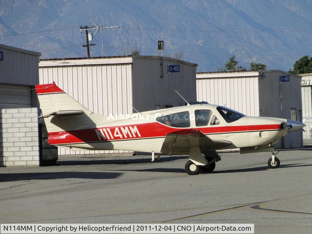 N114MM, 1978 Rockwell International 114 Commander C/N 14380, Just pulled out and waiting for pilot