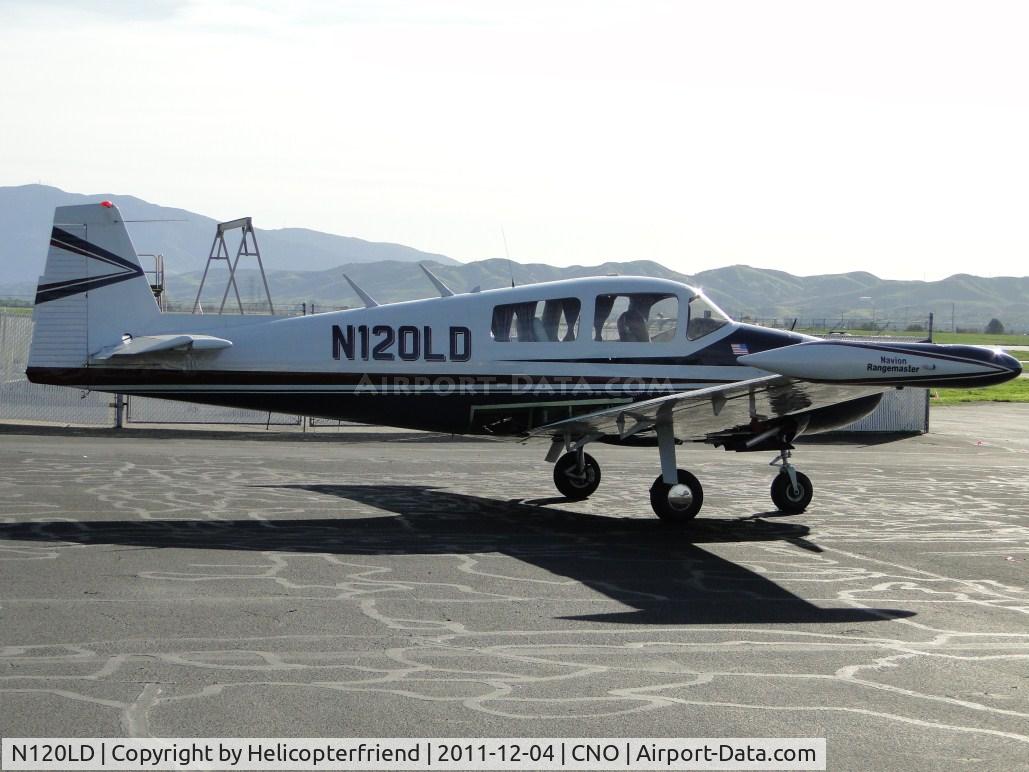 N120LD, 1961 Navion Rangemaster G C/N NAV-4-2355, Parked east of Yank's Air Museum (No One 2 Old)