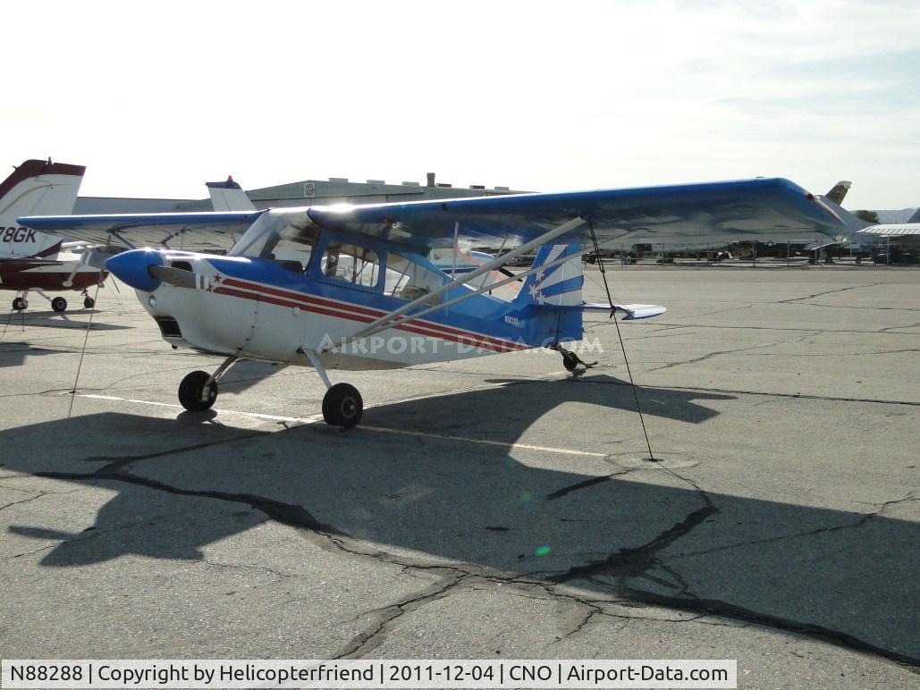 N88288, 1974 Bellanca 8KCAB Decathlon C/N 168-75, Tied down & Parked