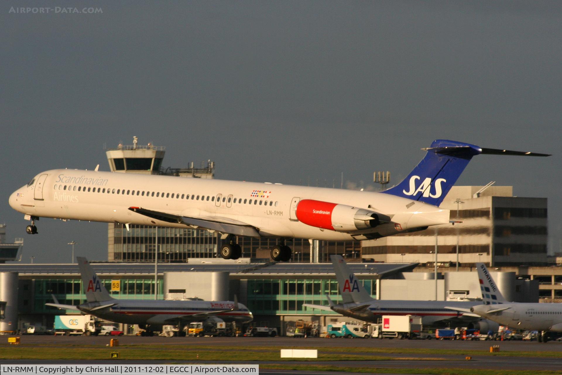 LN-RMM, 1991 McDonnell Douglas MD-81 (DC-9-81) C/N 53005, Scandinavian Airlines