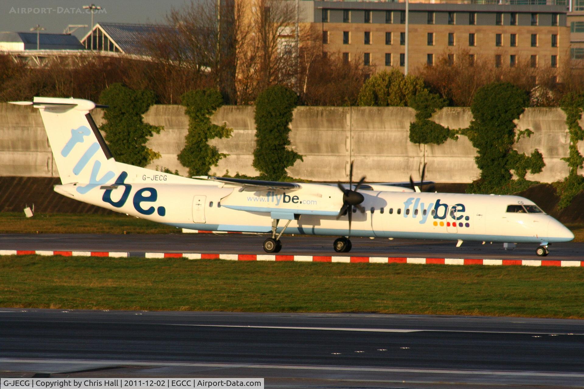 G-JECG, 2004 De Havilland Canada DHC-8-402Q Dash 8 C/N 4098, flybe
