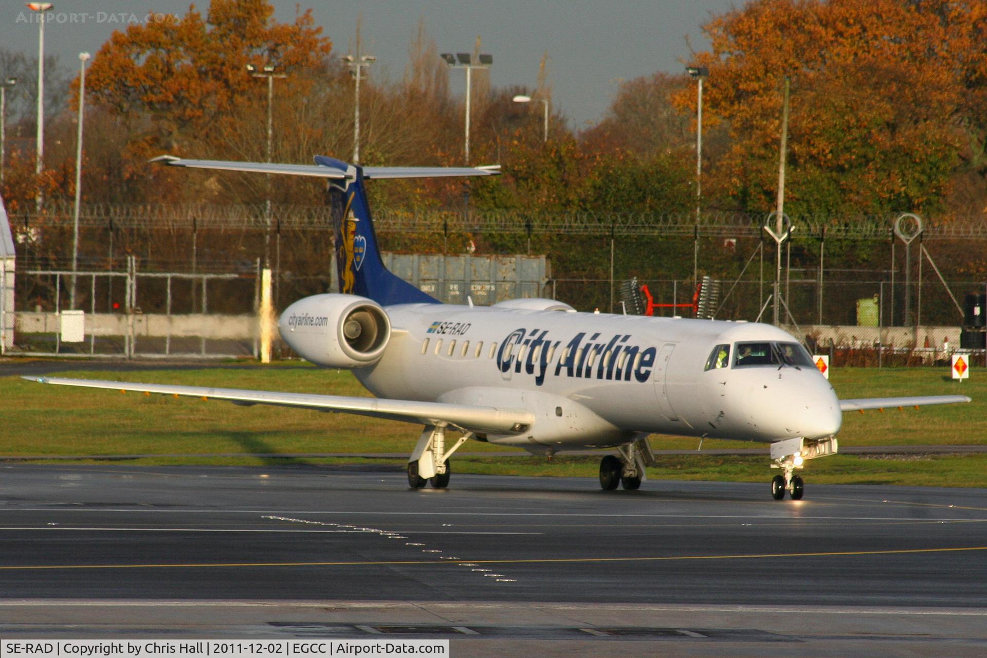SE-RAD, 2001 Embraer EMB-145EU (ERJ-145EU) C/N 145458, City Airline