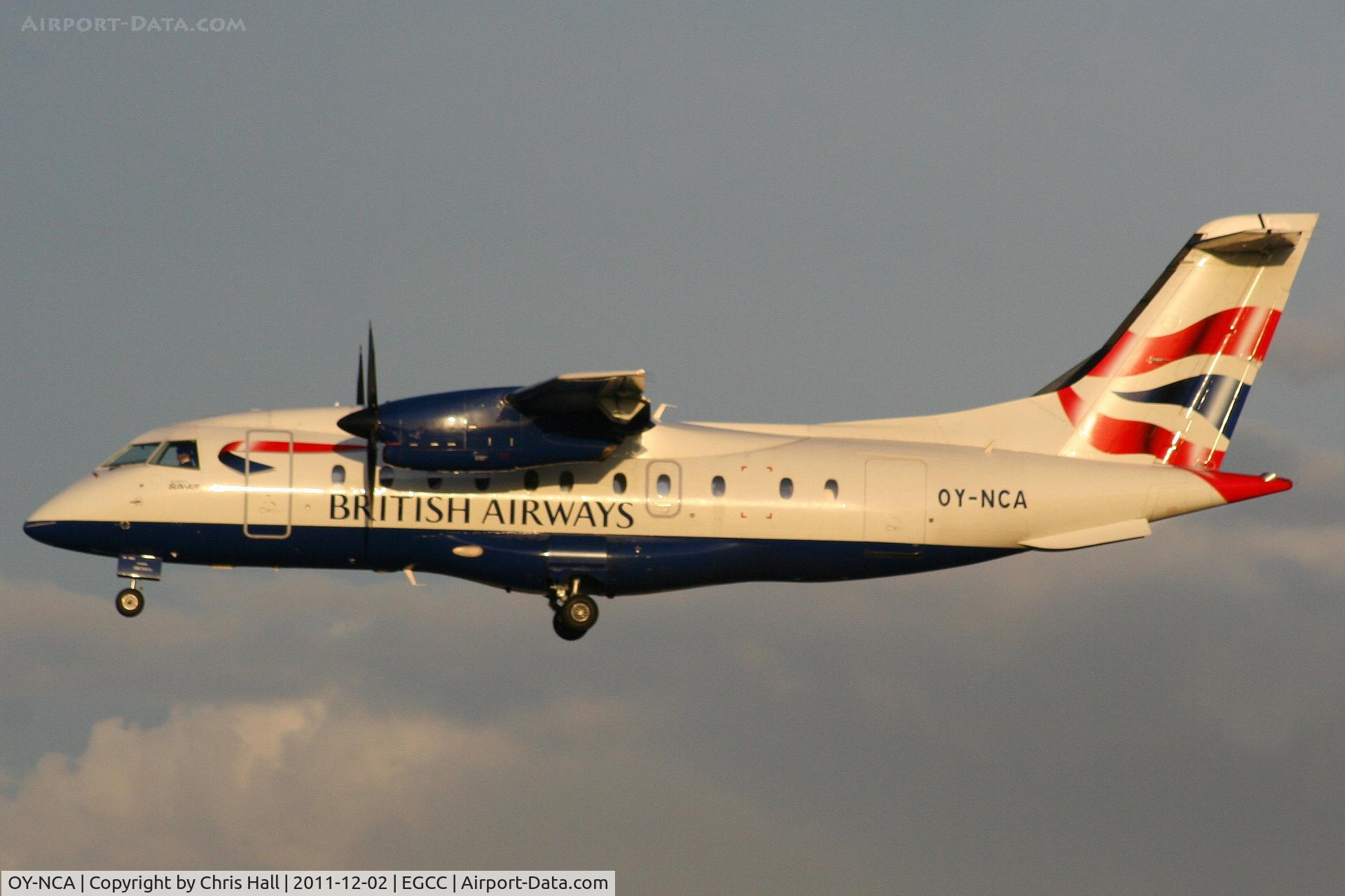 OY-NCA, 1995 Dornier 328-100 (C-146A Wolfhound) C/N 3047, British Airways operated by Sun Air of Scandinavia