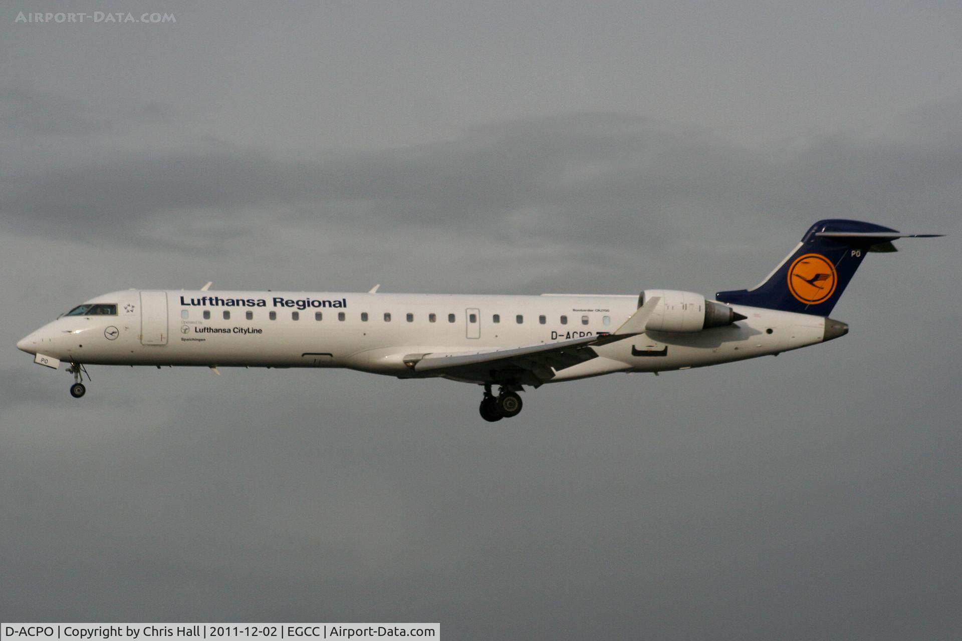 D-ACPO, 2003 Canadair CRJ-701ER (CL-600-2C10) Regional Jet C/N 10085, Lufthansa Regional