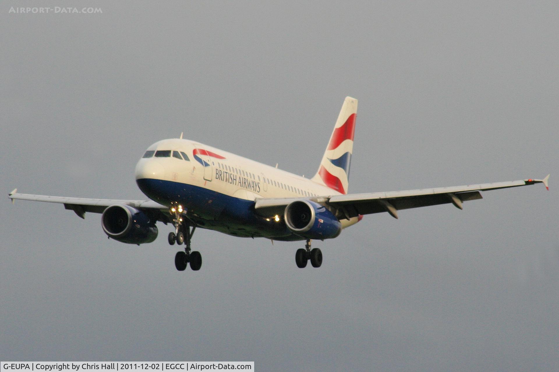 G-EUPA, 1999 Airbus A319-131 C/N 1082, British Airways