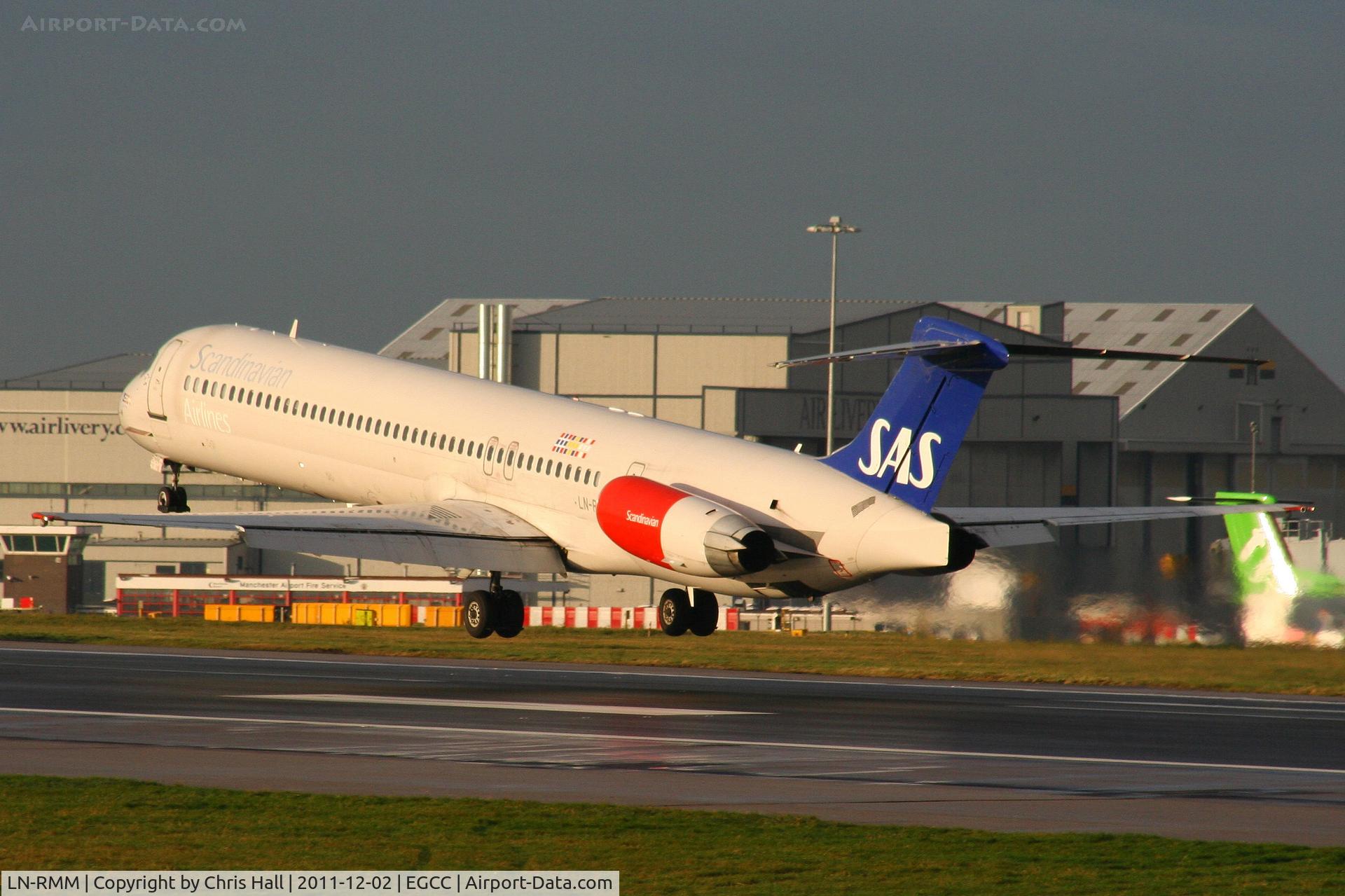 LN-RMM, 1991 McDonnell Douglas MD-81 (DC-9-81) C/N 53005, Scandinavian Airlines
