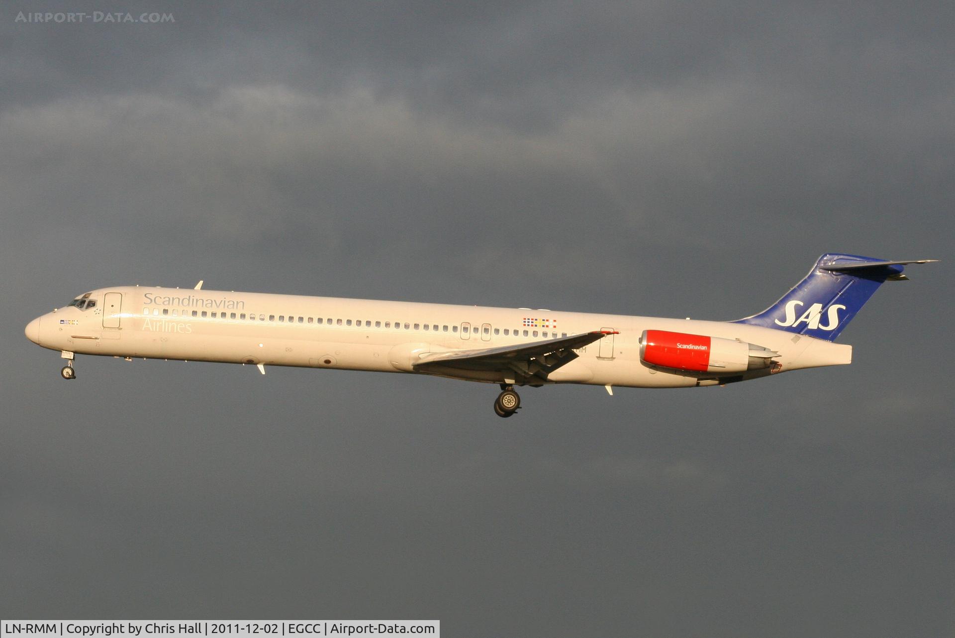 LN-RMM, 1991 McDonnell Douglas MD-81 (DC-9-81) C/N 53005, Scandinavian Airlines