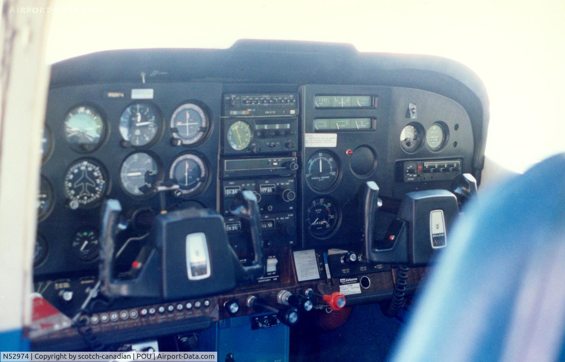 N52974, 1974 Cessna 182P Skylane C/N 18262981, 1974 Cessna 182P N52974 at Dutchess County Airport, Poughkeepsie, NY - 1987