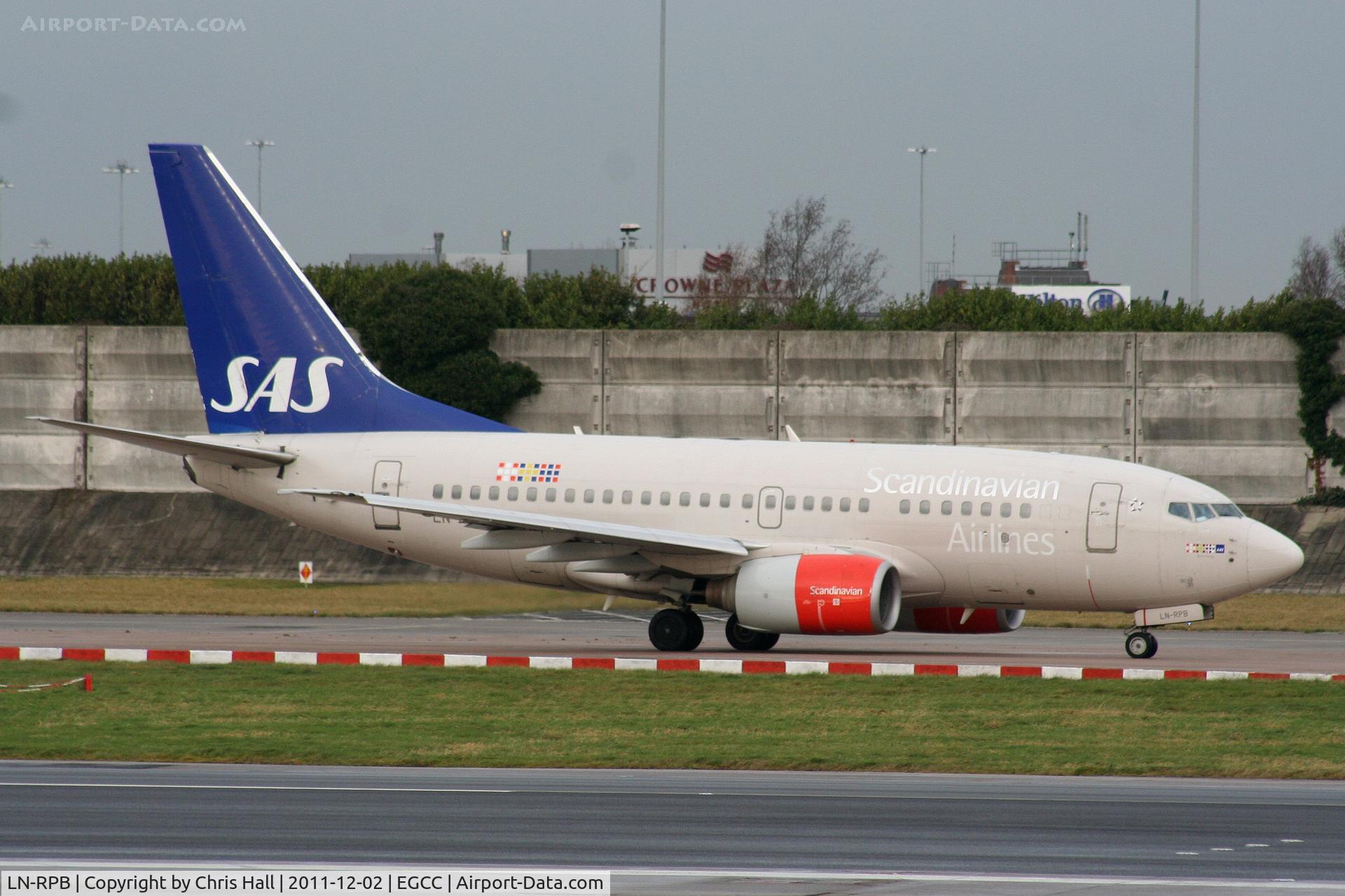 LN-RPB, 1998 Boeing 737-683 C/N 28294, Scandinavian Airlines