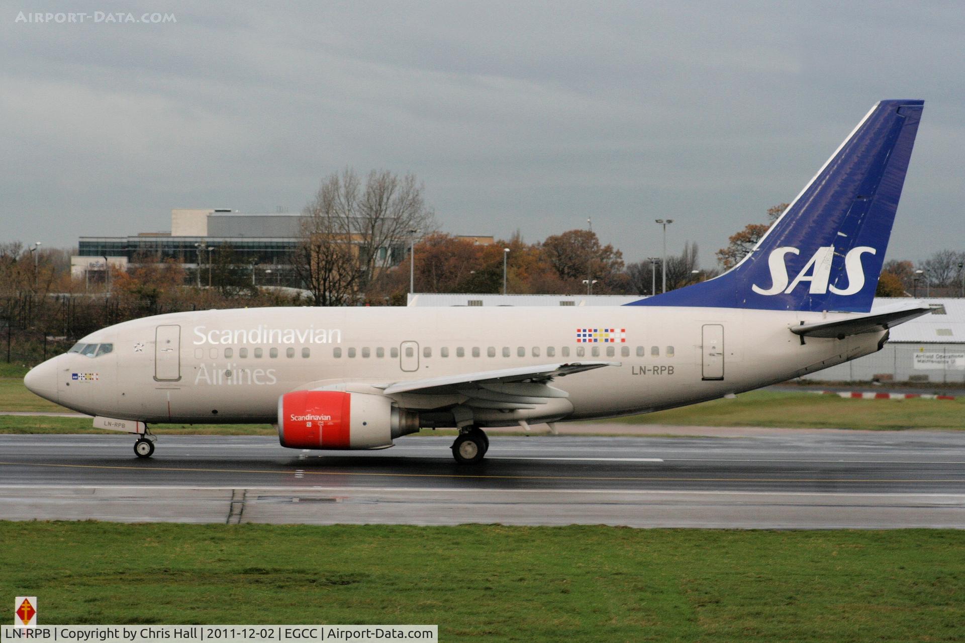 LN-RPB, 1998 Boeing 737-683 C/N 28294, Scandinavian Airlines