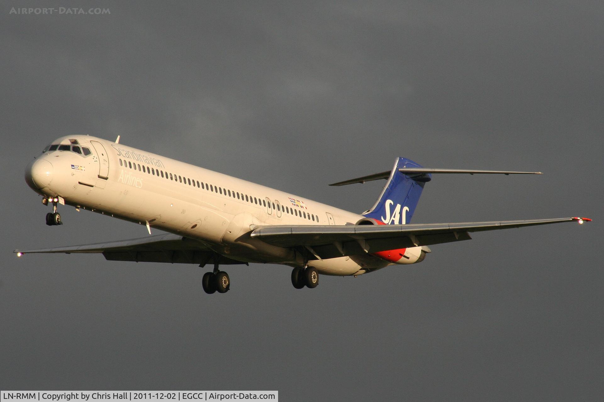 LN-RMM, 1991 McDonnell Douglas MD-81 (DC-9-81) C/N 53005, Scandinavian Airlines