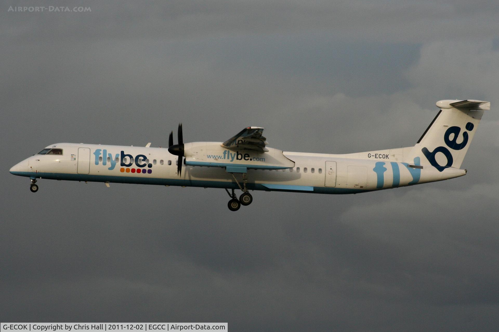 G-ECOK, 2008 Bombardier DHC-8-402Q Dash 8 C/N 4230, flybe