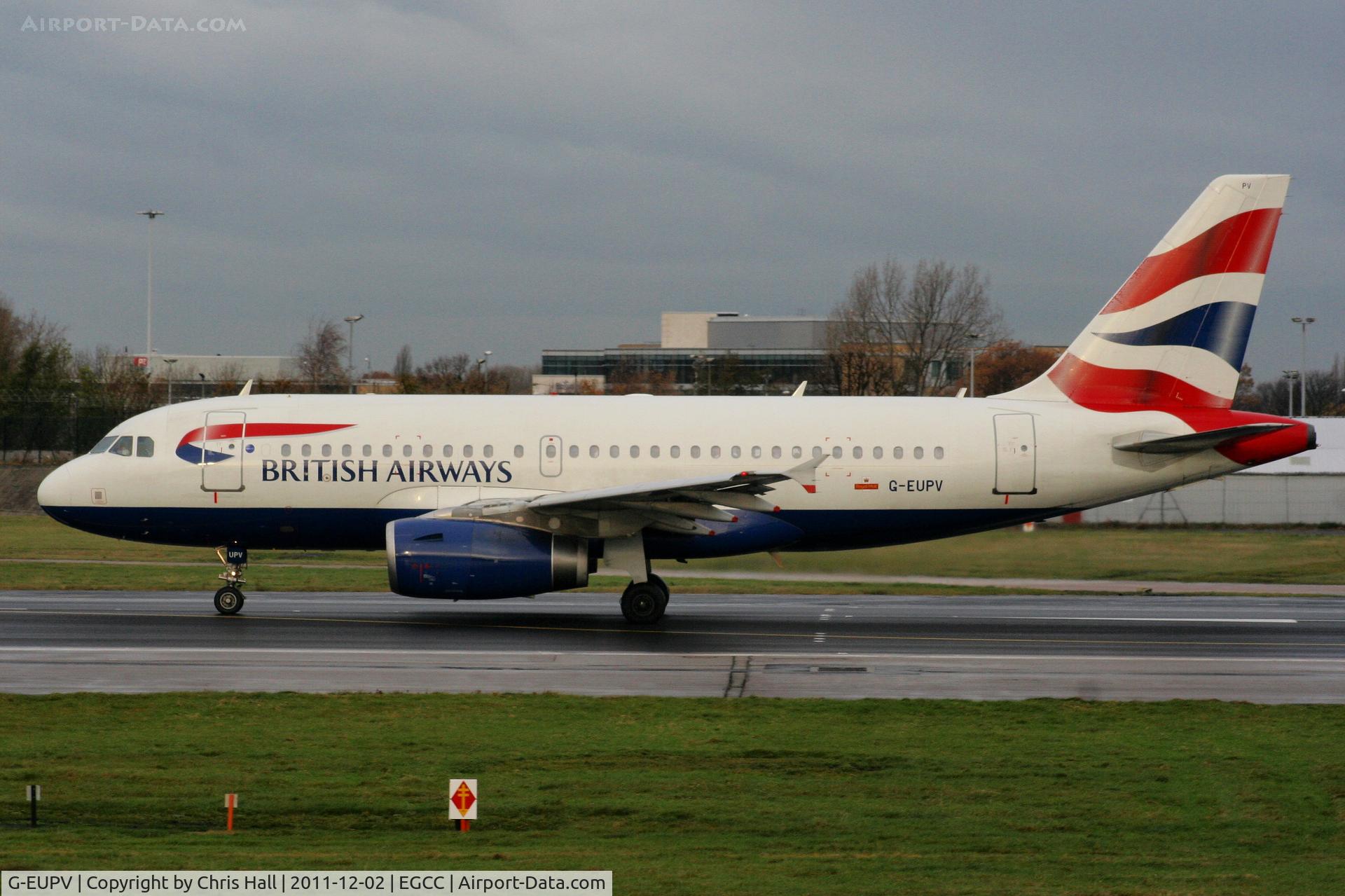 G-EUPV, 2001 Airbus A319-131 C/N 1423, British Airways