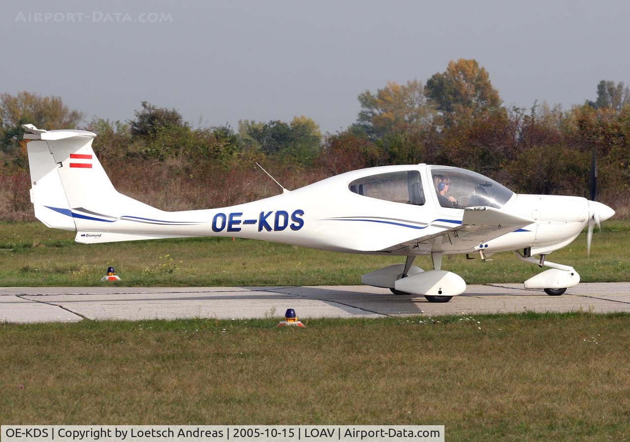 OE-KDS, Diamond DA-40 Diamond Star C/N 40.016, LOAV Bad Voeslau
