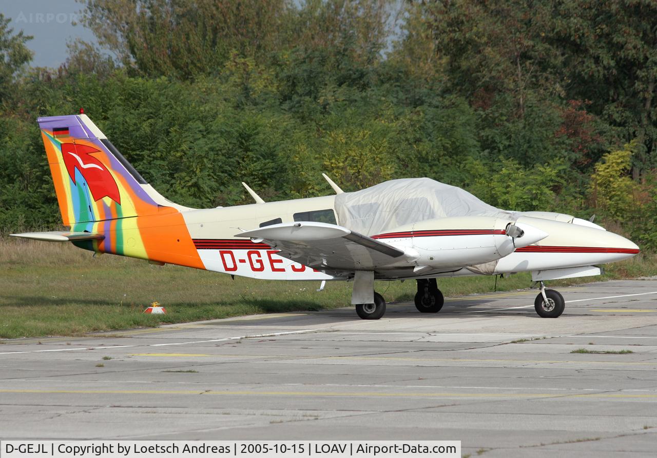 D-GEJL, 1978 Piper PA-34-200T Seneca II C/N 34-7870265, LOAV Bad Voeslau