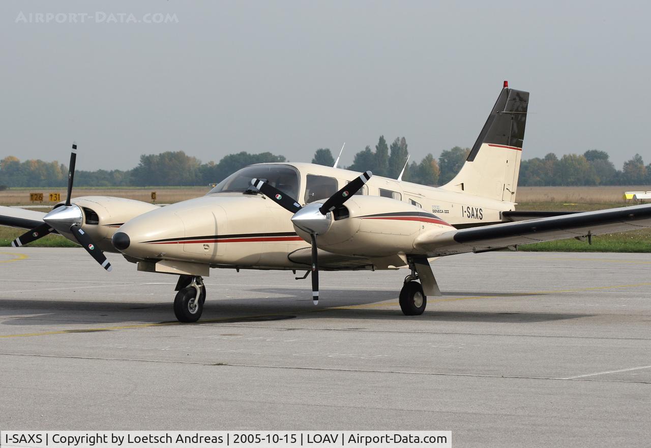 I-SAXS, Piper PA-34-220T Seneca III C/N 34-8233175, LOAV Bad Voeslau