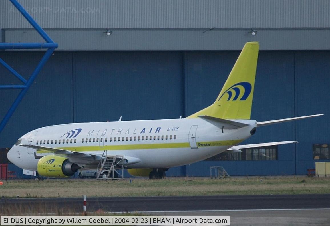 EI-DUS, 1988 Boeing 737-3M8(QC) C/N 24021, Parking for the repair