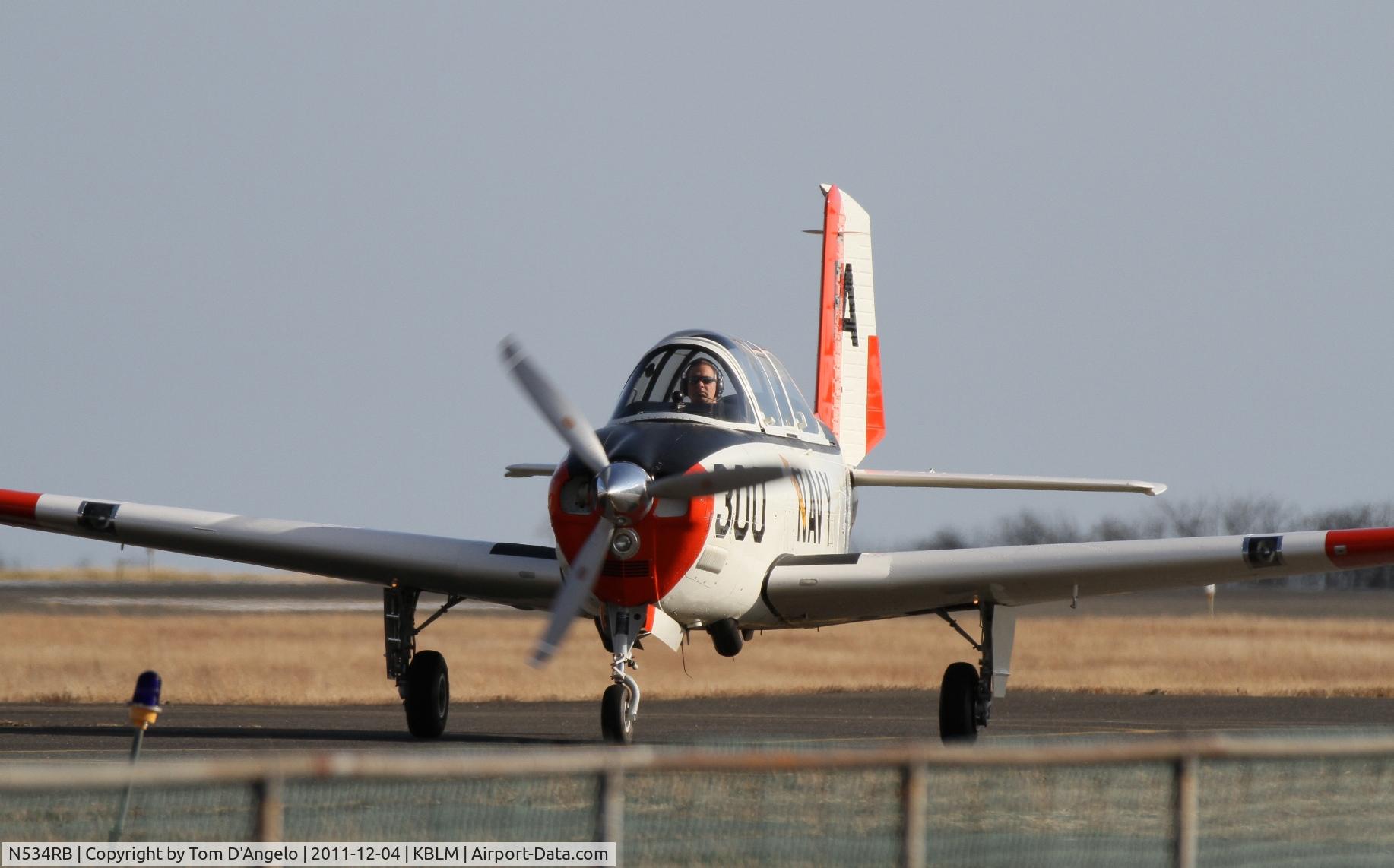 N534RB, 1953 Beech T-34A (A45) Mentor Mentor C/N G-300, 1953 Beech A45