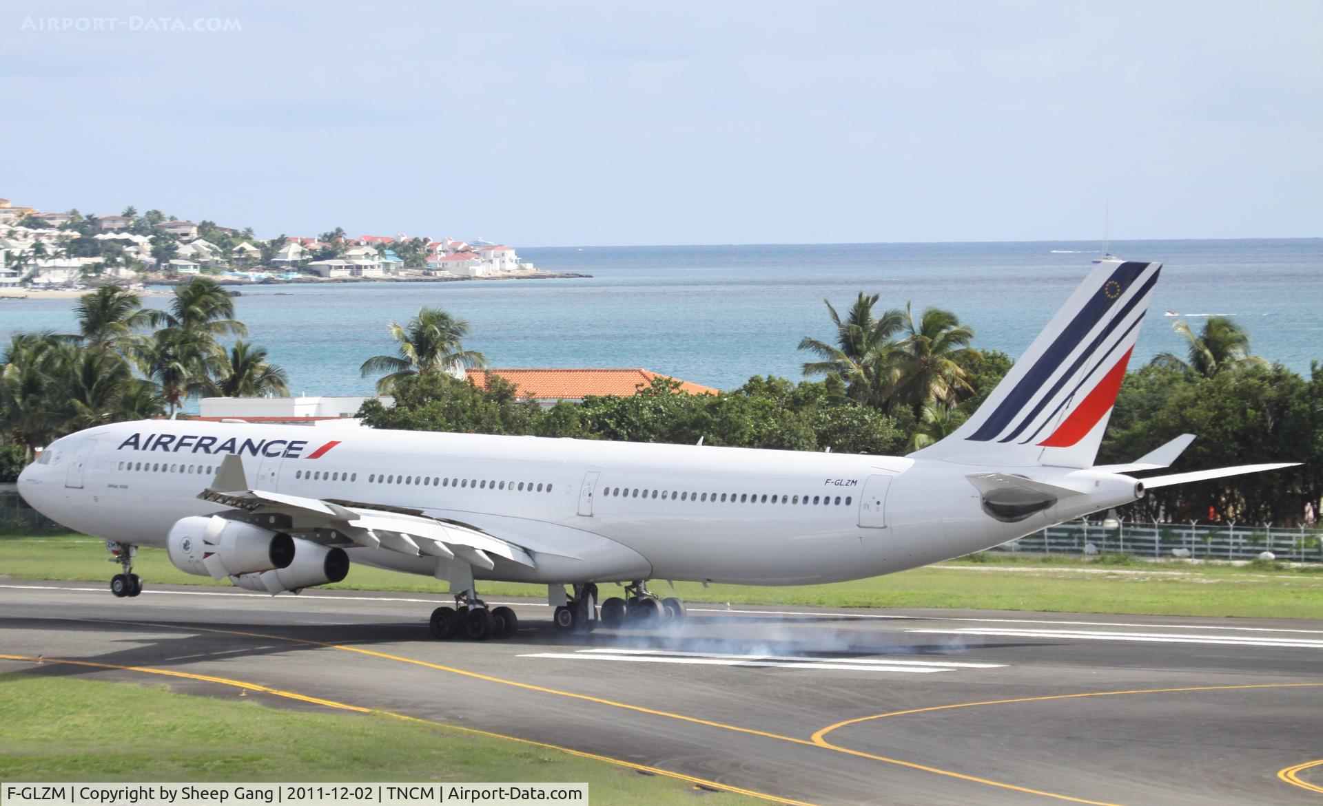 F-GLZM, 1998 Airbus A340-313X C/N 237, F-GLZM at TNCM
